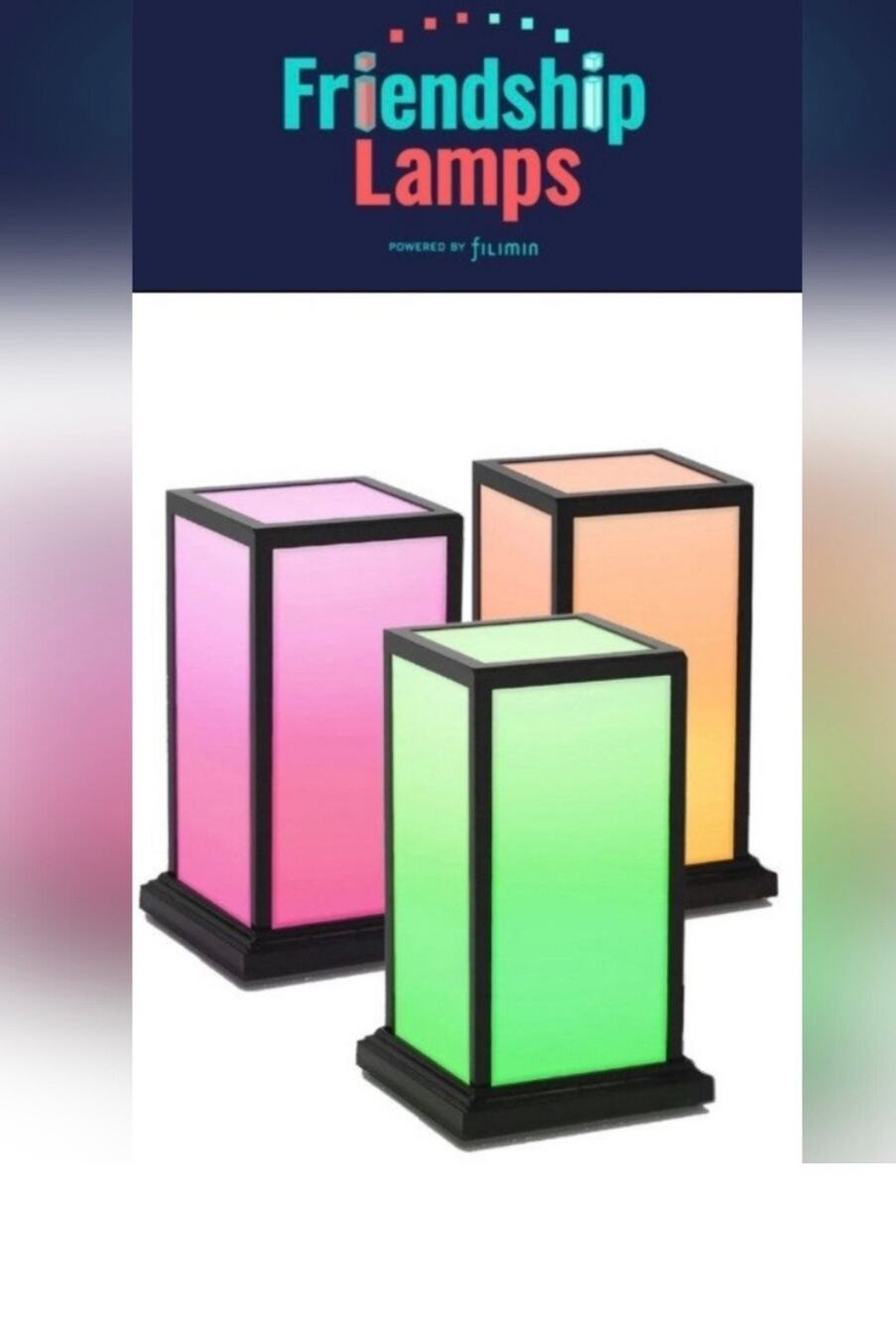 In Box - Filimin Modern Design Friendship Lamp Long Distance Touch Light Wi-Fi